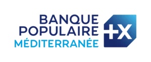Logo Banque Populaire Méditerranée, fondateur de la Fondation Université Côte d'Azur