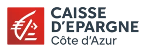 Logo Caisse d'Épargne Côte d'Azur, fondateur de la Fondation Université Côte d'Azur