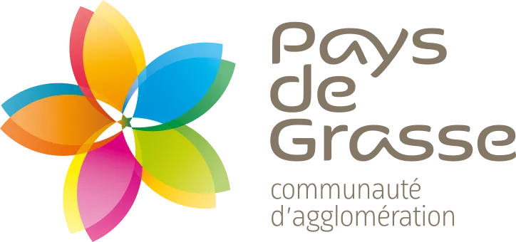 Logo Pays de Grasse Communauté d'agglomération, fondateur de la Fondation Université Côte d'Azur