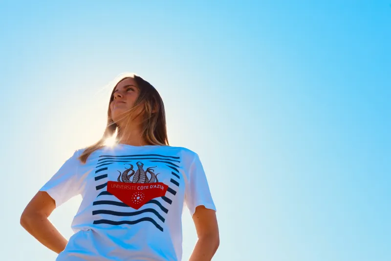 Étudiante de Université Côte d'Azur, moteur d'excellence et de diversité - Photo Aurélie Macarri