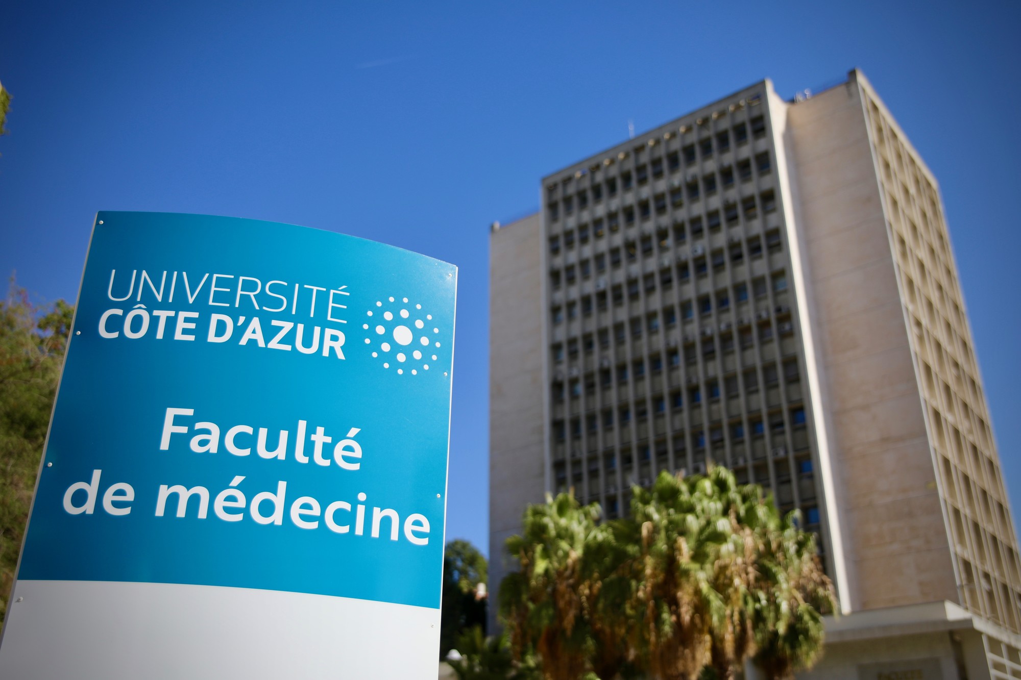 Bâtiment de la Faculté de Médecine de l'Université Côte d'Azur à Nice - Photo Aurélie Macarri